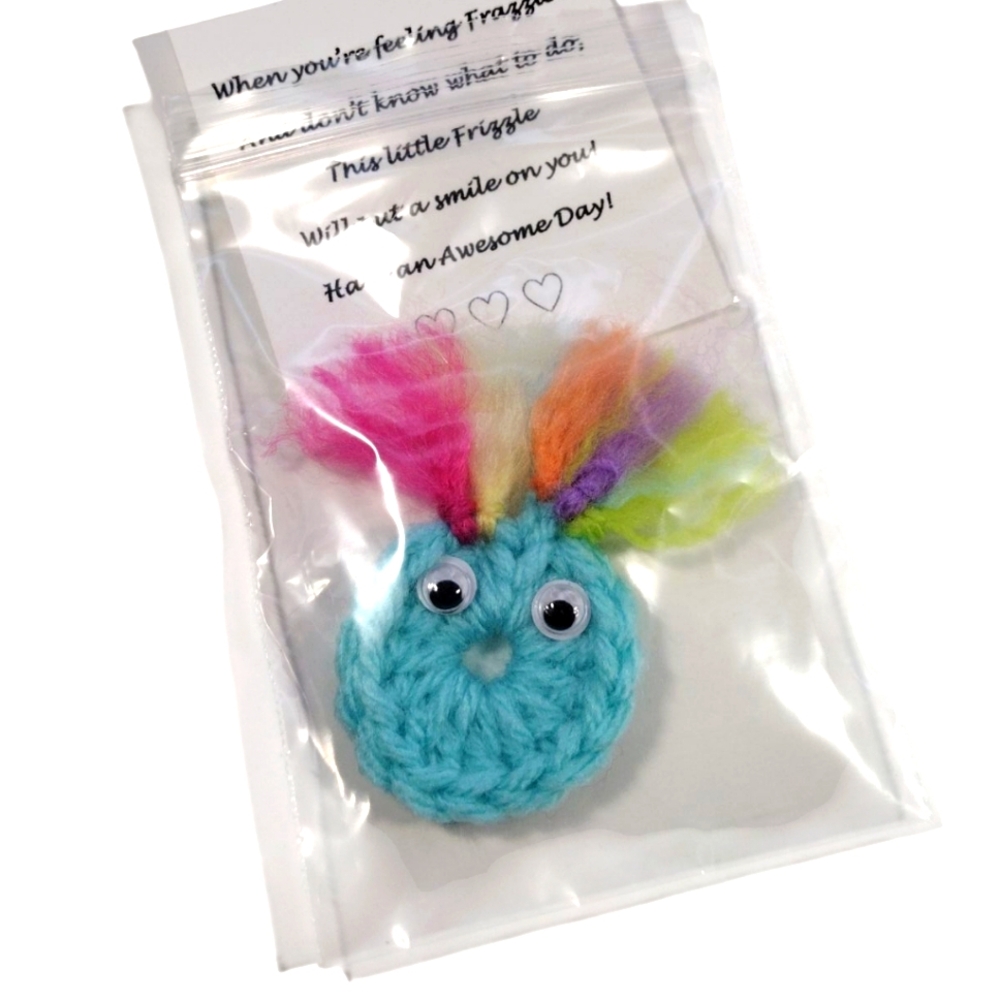 Handcrafted Easter Worry Worm & Fidget Set Of 5- Multicolor - Picture 3 of 9